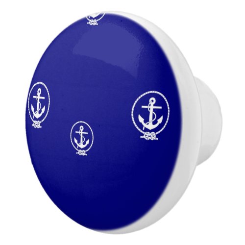 Sea scout flag ceramic knob