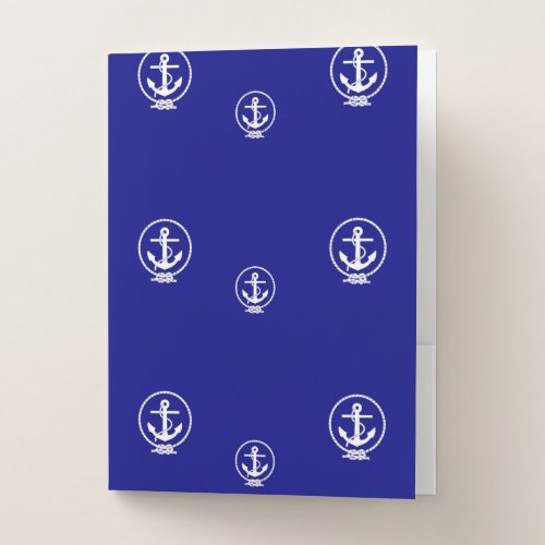 Sea scout flag pocket folder