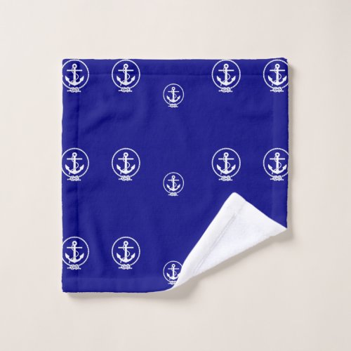 Sea scout flag wash cloth