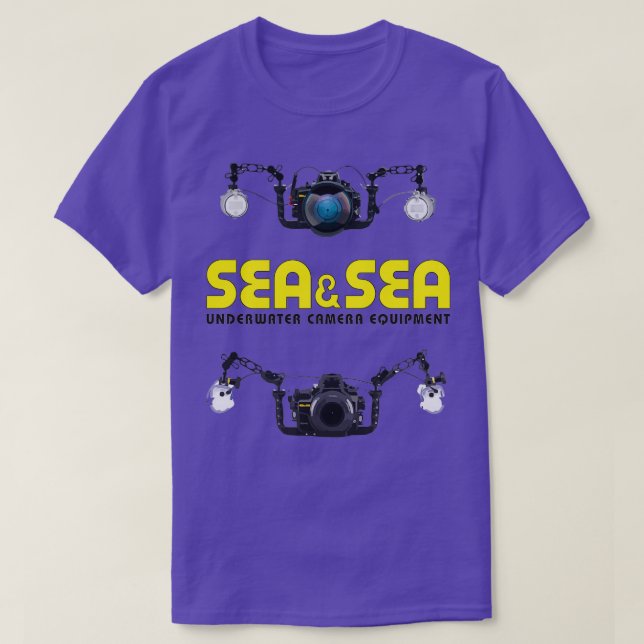 SEA  SEA UNDERWATER PHOTOGRAPHER  T-Shirt (Design Front)