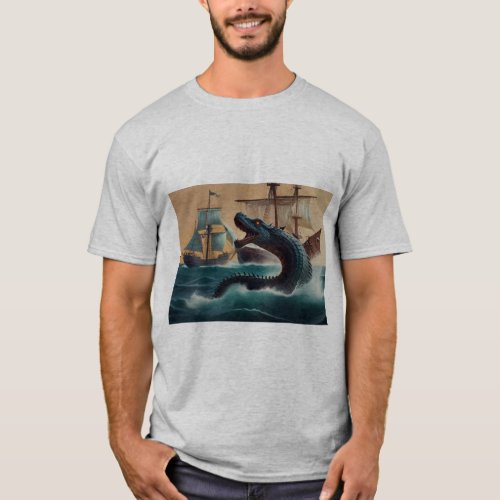 Sea Serpent Attack T_Shirt Collection