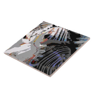 Sea Shell Abstract Ceramic Tile
