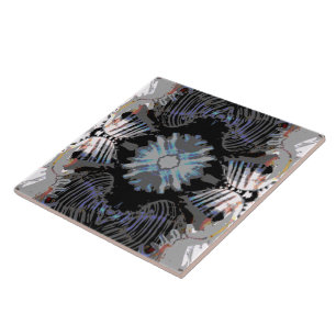 Sea Shell Abstract Pattern Tile