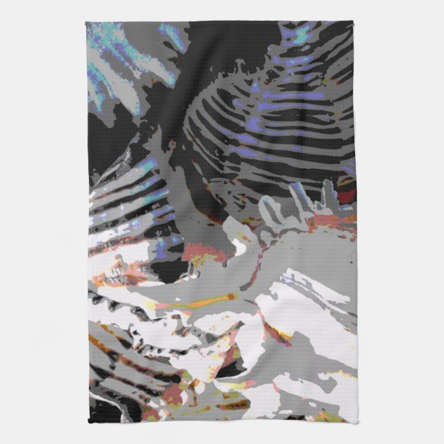 Sea Shell Abstract Towel (Vertical)
