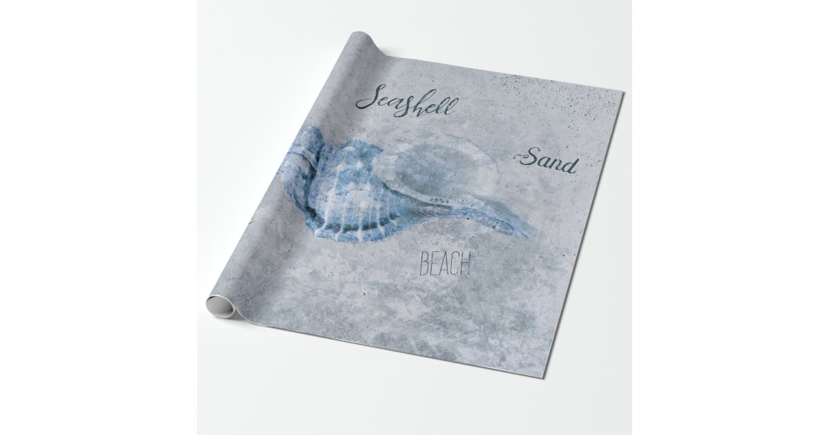Sea Shell Wrapping Paper