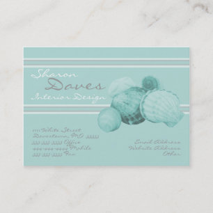 Sea Shell Chubby Business Card