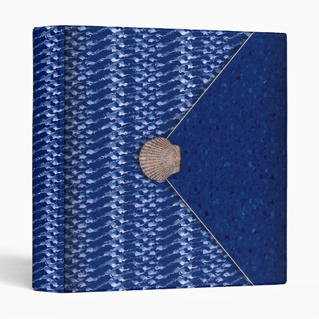 Sea Shell Clutch Bag Binder (Front/Spine)