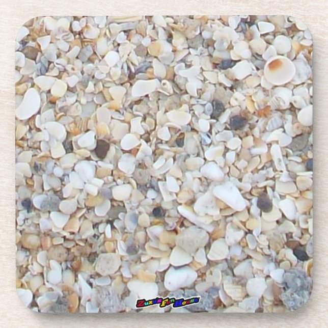 Sea Shell Drink Coaster (Front)