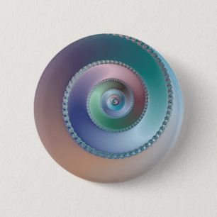 Sea Shell - Fractal Button