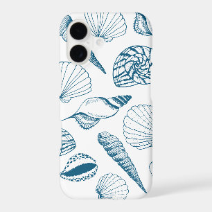 Sea Shell Illustration iPhone 17 Case