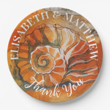 Sea Shell On The Beach Watercolor Drawing Nautical