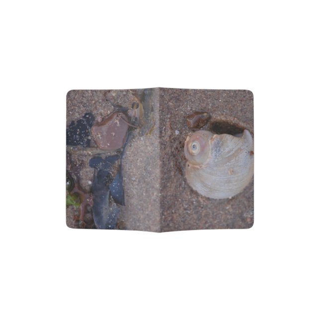 Sea Shell Passport Holder (Opened)