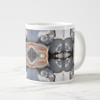 Sea Shell Pattern Large Coffee Mug