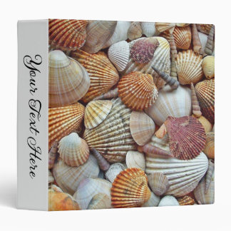 Sea Shells 3 Ring Binder