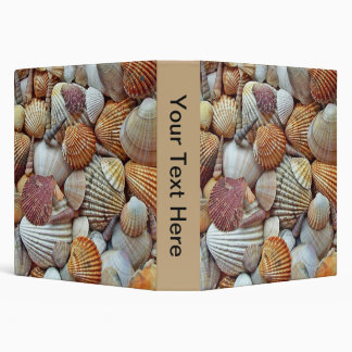 Sea Shells 3 Ring Binder