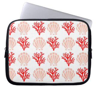 Sea Shells and Coral Electronics Bag