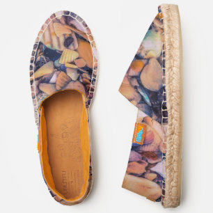 Sea Shells and Pebbles Espadrilles