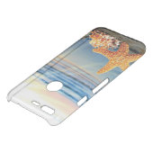 Sea shells and starfish on beach uncommon google pixel case (Top)