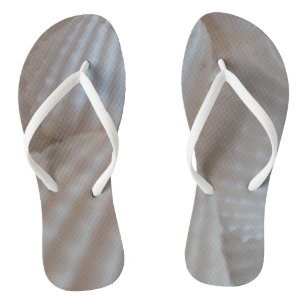 Sea Shells Beach Flip Flops Summer Exotic Tropical