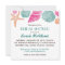 Sea Shells Beach Theme Bridal Shower Invitation