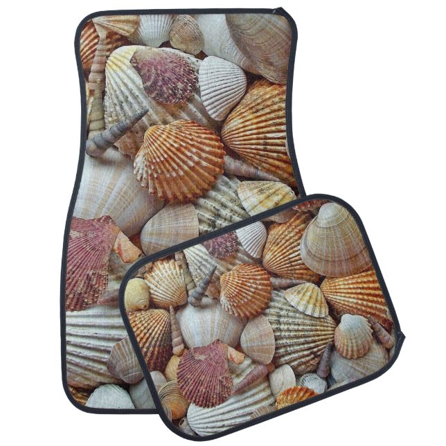 Sea Shells Car Floor Mat (Set)