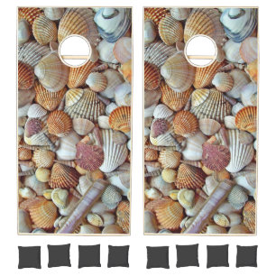 Sea Shells Cornhole Set