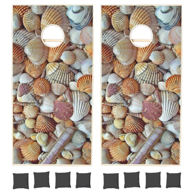 Sea Shells Cornhole Set (Set)