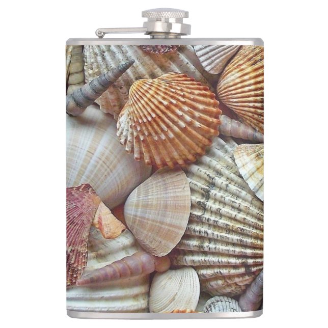 Sea Shells Flask (Front)