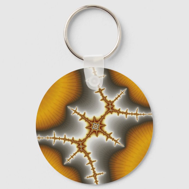 Sea Shells - Fractal Keychain (Front)