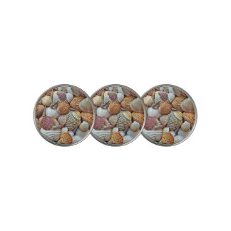 Sea Shells Golf Ball Marker