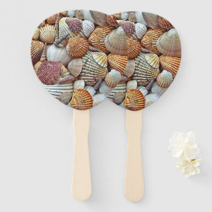 Sea Shells Hand Fan