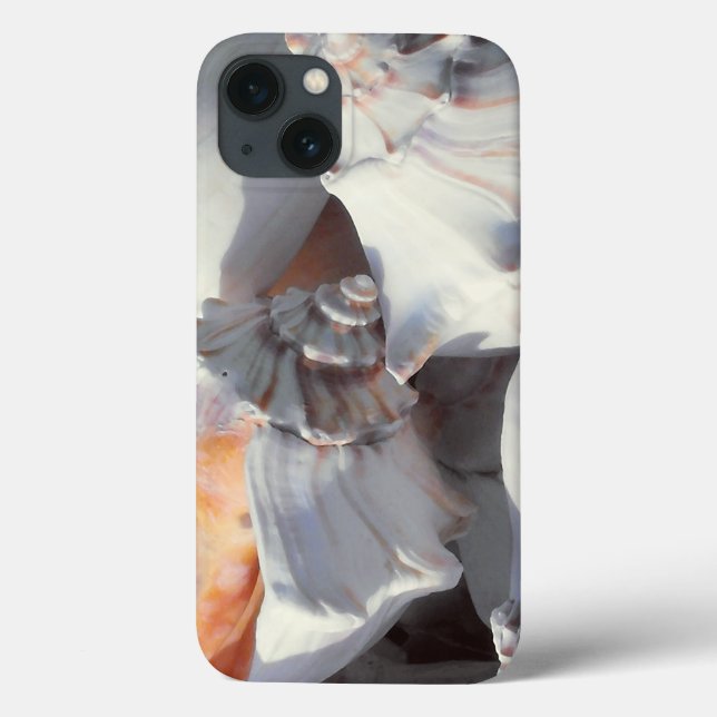 Sea Shells in sunlight and shadow Case-Mate iPhone Case (Back)