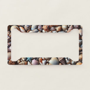 Sea Shells License Plate Frame