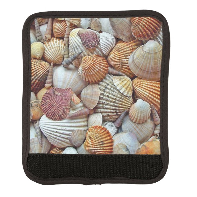 Sea Shells Luggage Handle Wrap (Front)