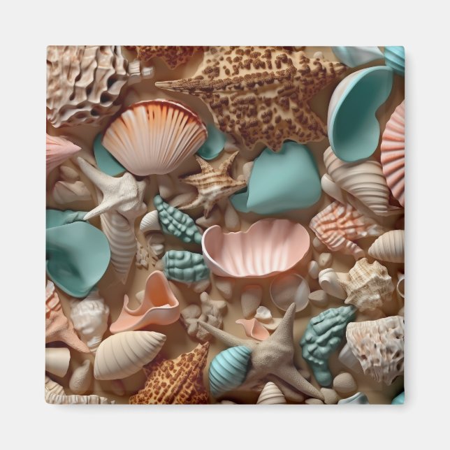 Sea Shells Magnet (Front)
