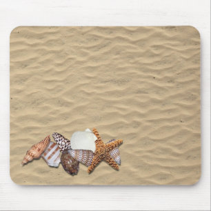 sea shells mouse pad