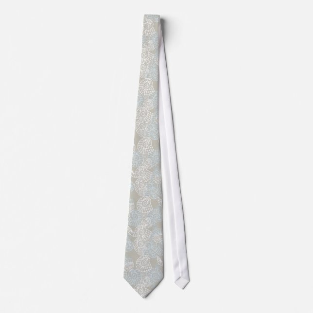 Sea Shells Neck Tie (Front)