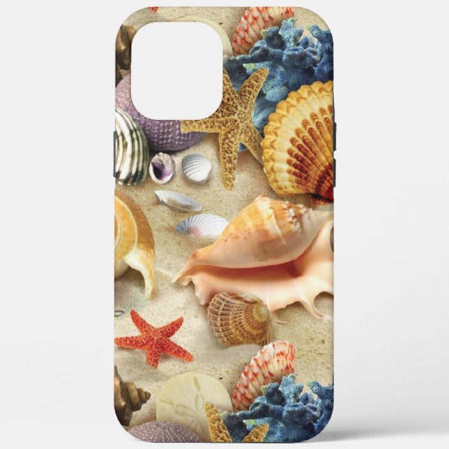 Sea shells on beach Case-Mate iPhone case (Back)