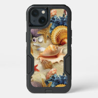 Sea shells on beach
