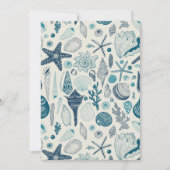 Sea shells on  off white (Front)