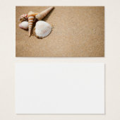 Sea shells on the beach (Front & Back)