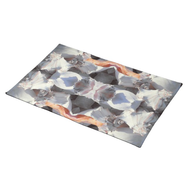 Sea Shells Pattern Placemat (On Table)
