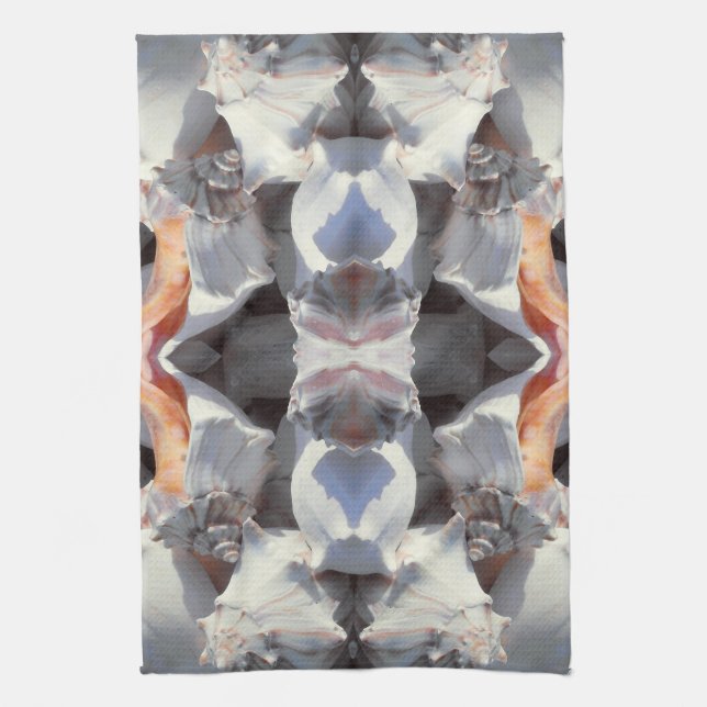 Sea Shells Pattern Towel (Vertical)