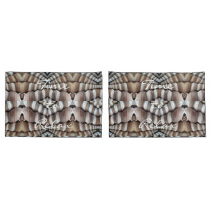 Sea Shells Romantic Beach Summer Elegant Pattern Pillow Case