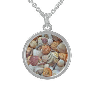 Sea Shells Sterling Silver Necklace