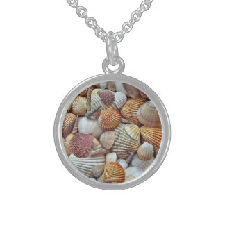 Sea Shells Sterling Silver Necklace