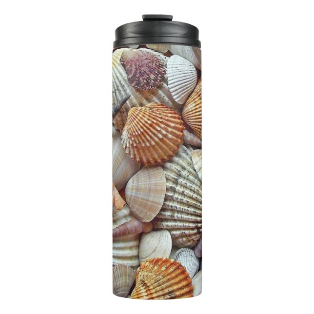 Sea Shells Thermal Tumbler (Front)