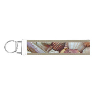 Sea Shells Wrist Keychain