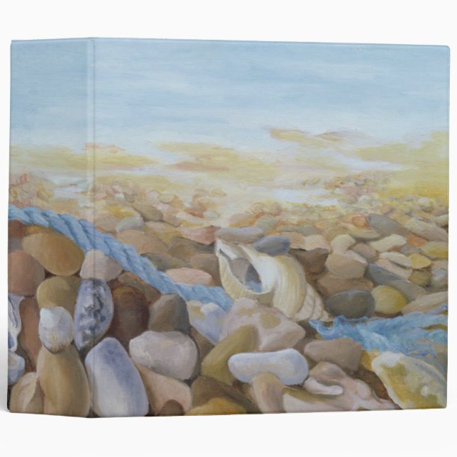 Sea Shore 3 Ring Binder (Front/Spine)