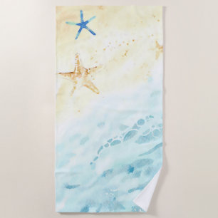 *~* Sea Shore AR7 Beach Star fish Nautical Beach Towel